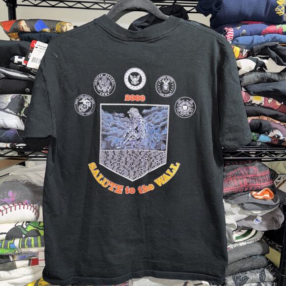 Vintage 2000 Rolling Thunder XIII Motorcycle Shirt Size Large - Picture 4 of 5